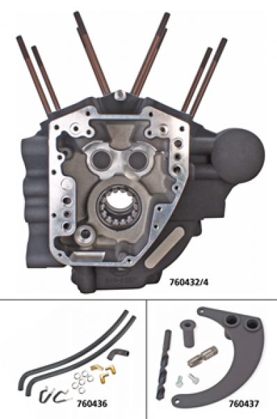 S&S KURBELGEHÄUSE FÜR TWIN CAM TOURING 2007-2016